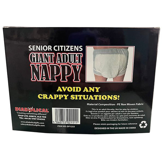 Senior Citizens Giant Adult Nappy