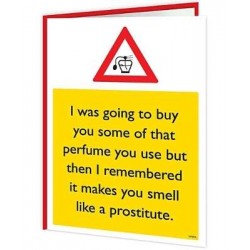 Warning Cards - Smell Like...