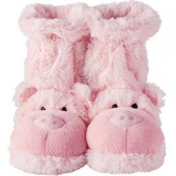 Fun For Feet Slippers (Pig)