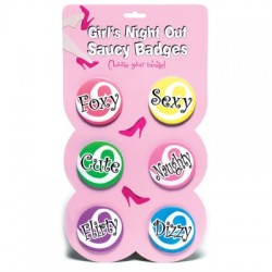 Girls Night Out Saucy Badges