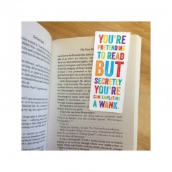 Contemplating A Wank - Rude Magnetic Bookmark