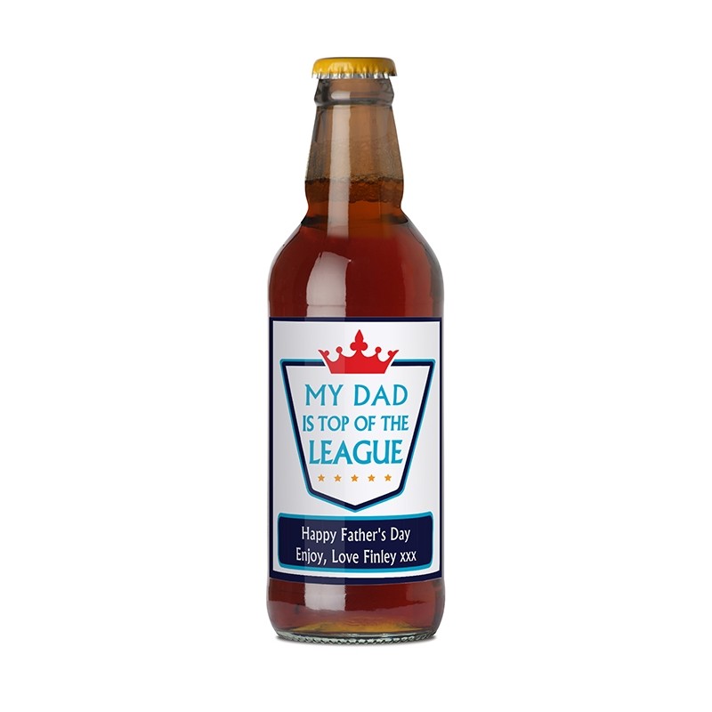 Personalised - Top of the League Beer