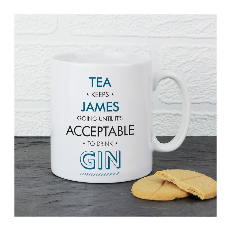 Personalised - Acceptable To Drink Mug