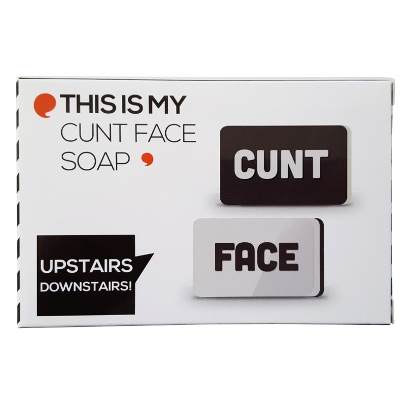 Cunt Face Soap