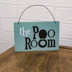 Bathroom Sign - Poo Room