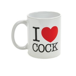 I Love Cock Mug White