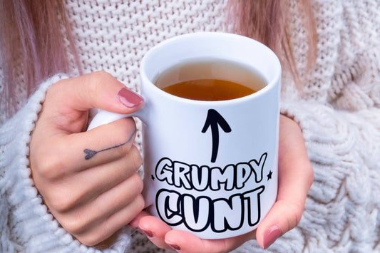 Grumpy Cunt Rude Coffee Mug