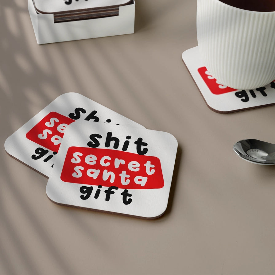 Amazing Rude Secrets Rude Coaster: Secret Santa's Worst Nightmare – Guesswhatiforgot