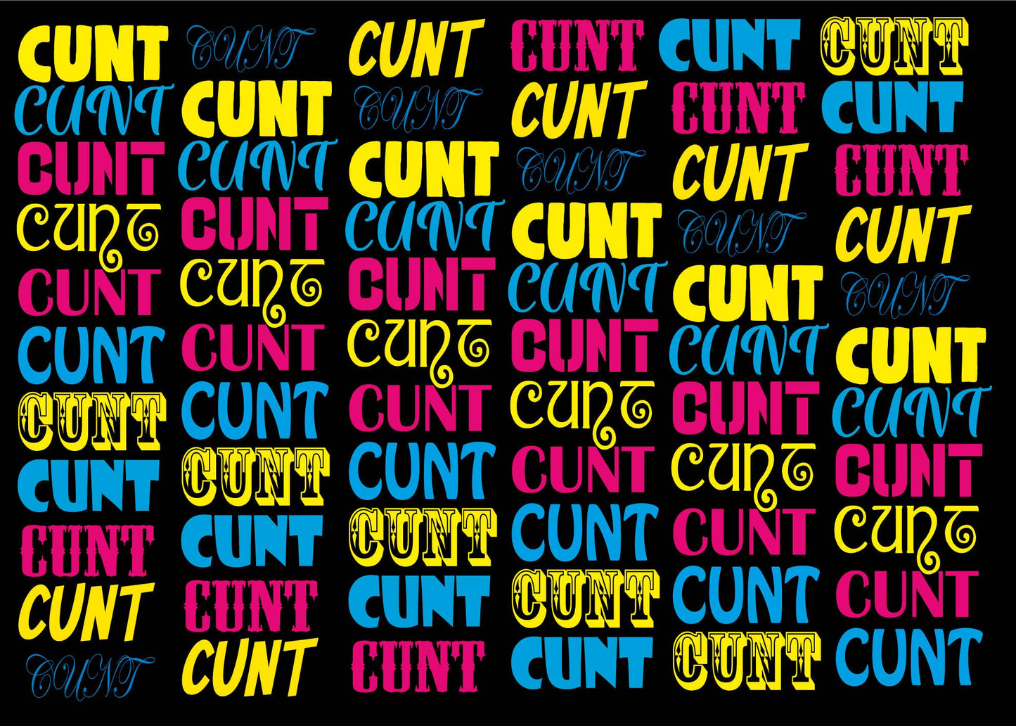 Wrapping Paper - CUNT