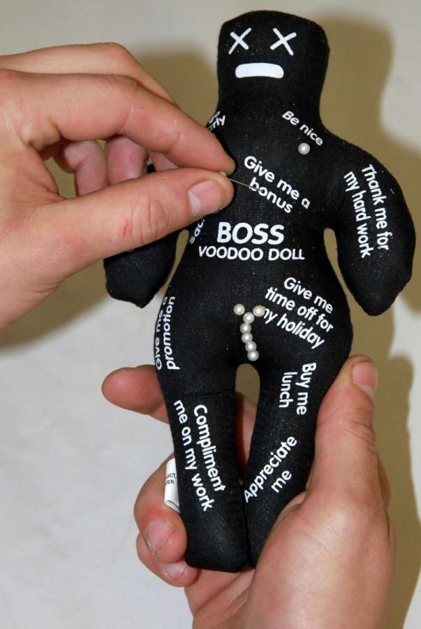 Voodoo ’Boss’ Doll - new